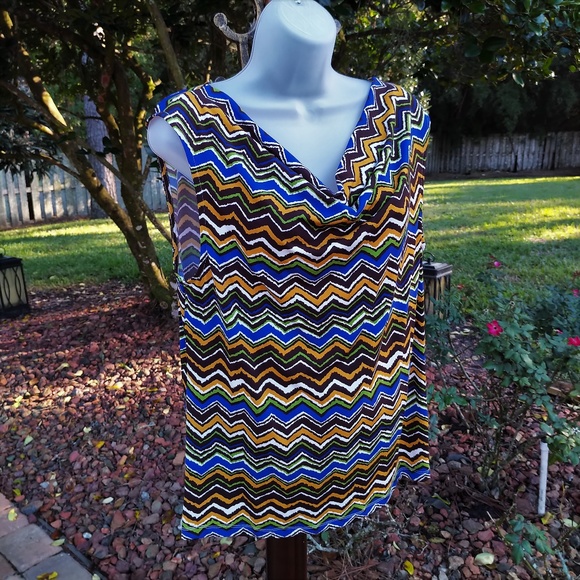 Tahari Tops - New Tahari Isabella de Marco Blouse NWT L
